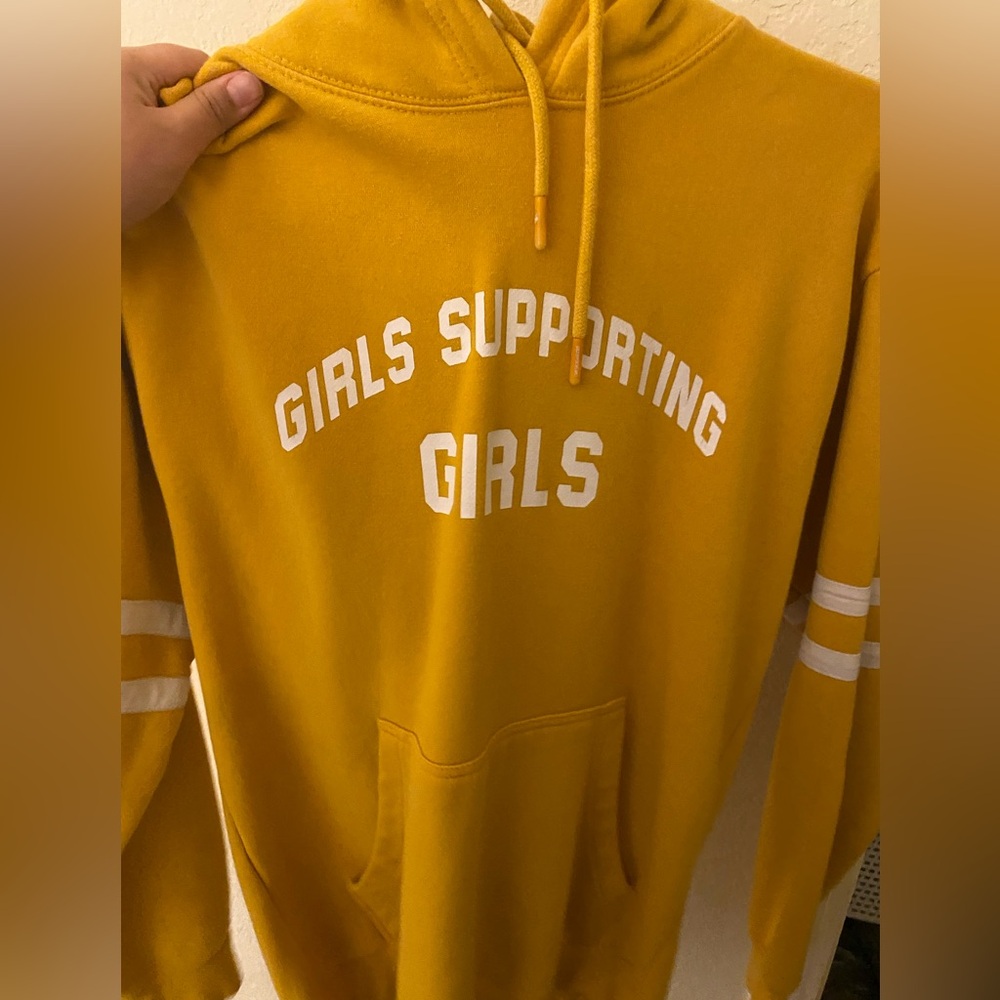Adelaine Morin Girls supporting Girls hoodie